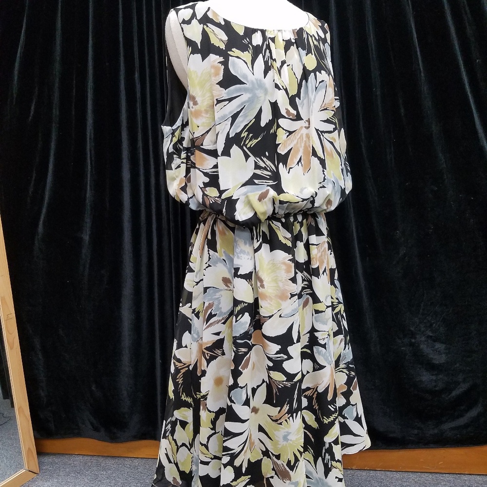 Floral Dress EUC - Size 16?